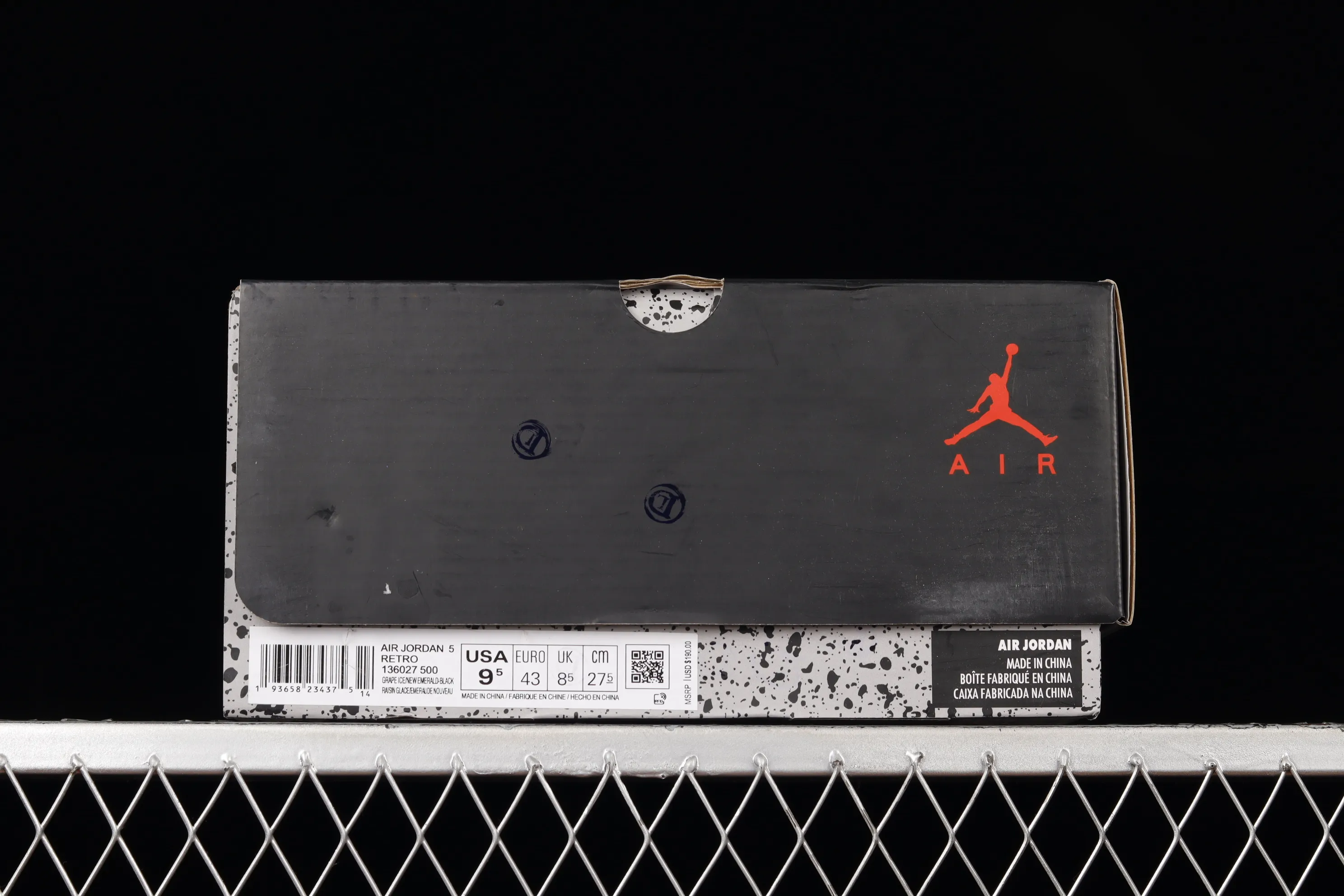 All categories Air Jordan Jordan series basketball shoes Air Jordan 5 Air Jordan 5 "Alternate Grape" AJ5 Joe 5 Purple Grape 136027-500